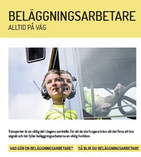 Yrkesblad - Beläggningsarbetare