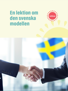 Den svenska modellen – lektionsupplägg