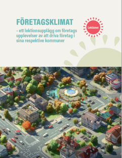 Företagsklimat – lektionsupplägg PDF