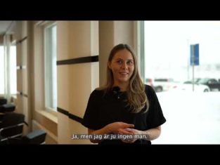 Möt Ebba som gör sitt exjobb på LKAB Malmberget