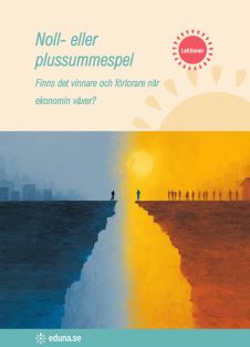 Noll- eller plussummespel - lektionsupplägg