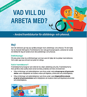 Vad ska du bli när du blir stor? SFI PDF