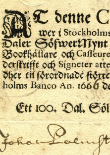 Bankmannen från Riga och Europas första sedlar