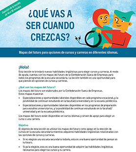 Vad ska du bli när du blir stor? Spanska PDF