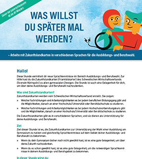 Vad ska du bli när du blir stor? Tyska PDF