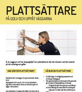 Yrkesblad - Plattsättare