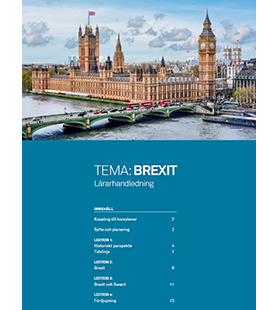 TEMA: BREXIT – lärarhandledning PDF