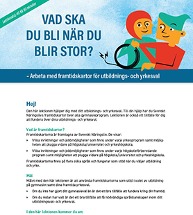 Vad ska du bli när du blir stor? Svenska PDF